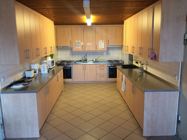 Germany Reutlingen Dorm Kitchen