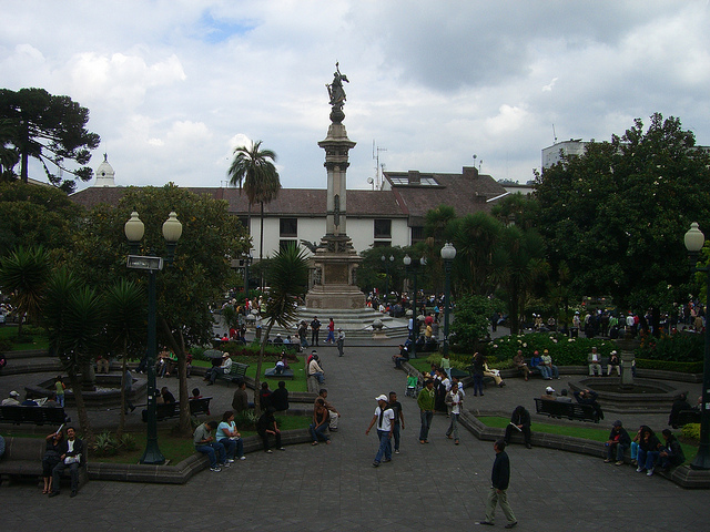 Ecuador Quito Park Photo